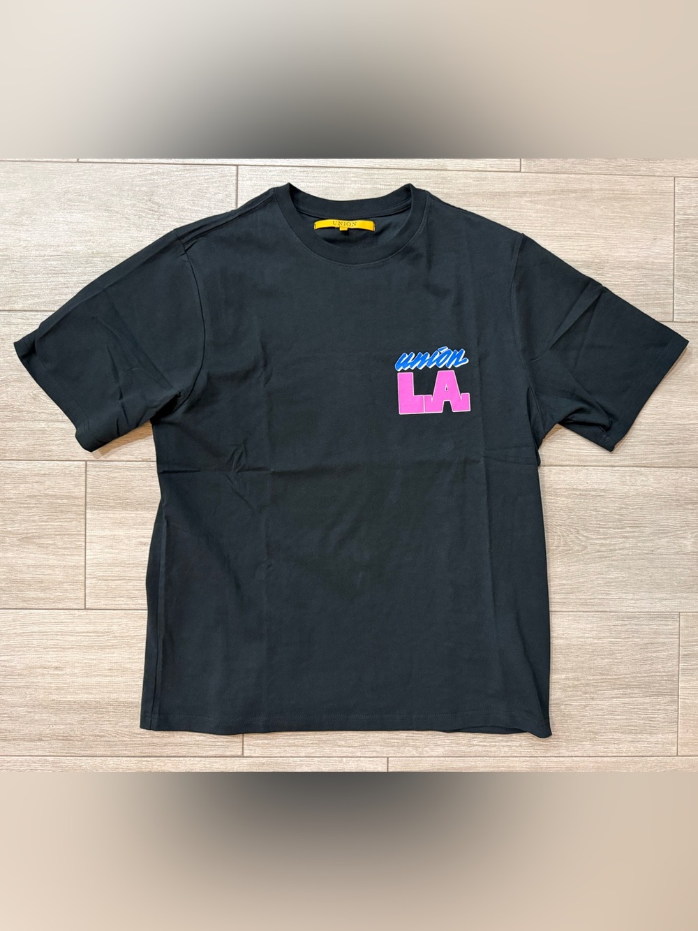 Men's Union Los Angeles Big LA Tee True Black KTS-427-00001-001 T-Shirt L Large